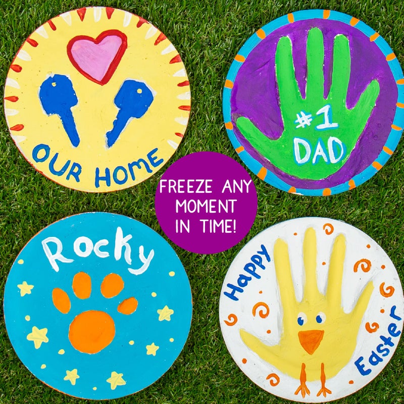 Creative Roots Create Your Own Handprint Stone by Horizon Group USA - Image 3